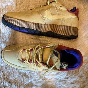 Nike Kids Yellow and Red Sneakers